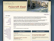 Tablet Screenshot of foxcrofteast.com